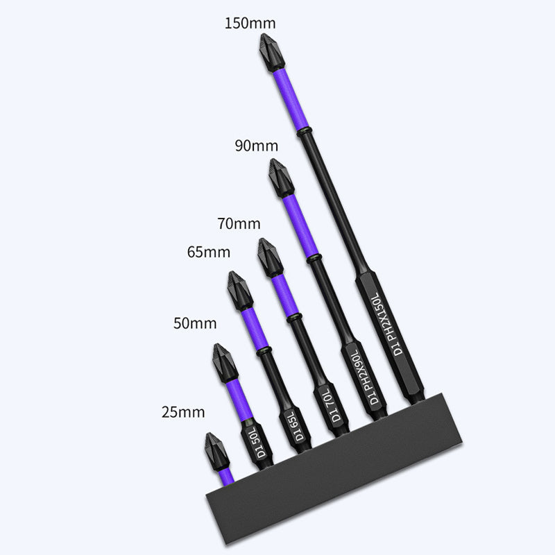 Magnetische PH2-schroevendraaierbits - Antislip, roestvrij en uiterst duurzaam (25-150 mm)