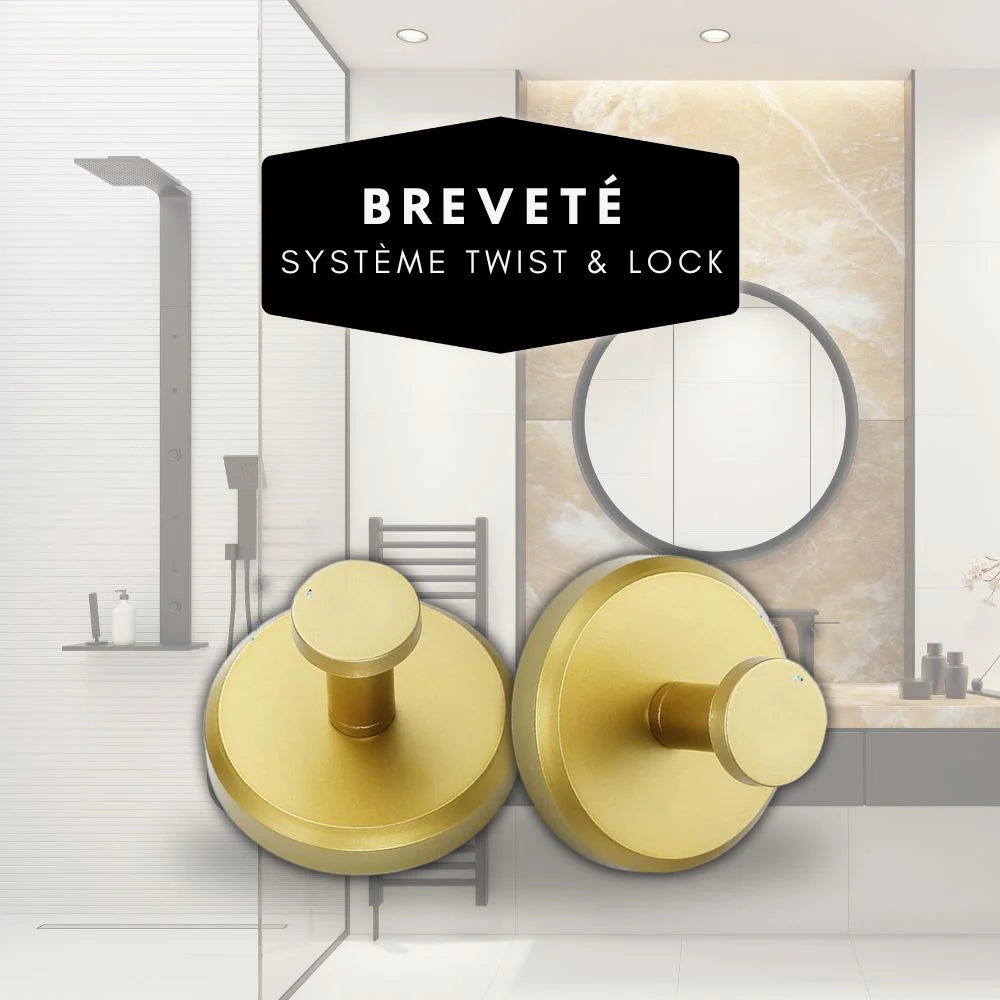 Premium Wall Hooks – Ultra-Strong No-Drill Mounting (2+2 FREE)