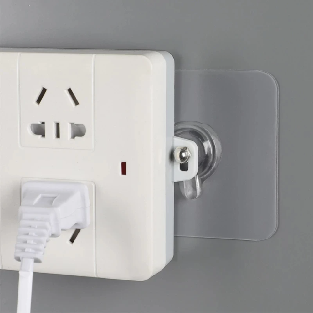 Ilmainen seinäkiinnitys läpinäkyvä koukku (20 kpl)